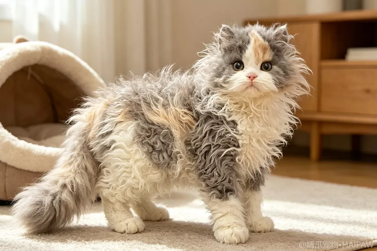 塞尔凯克卷毛猫品种图鉴：性格、饲养难度与适合人群全解析