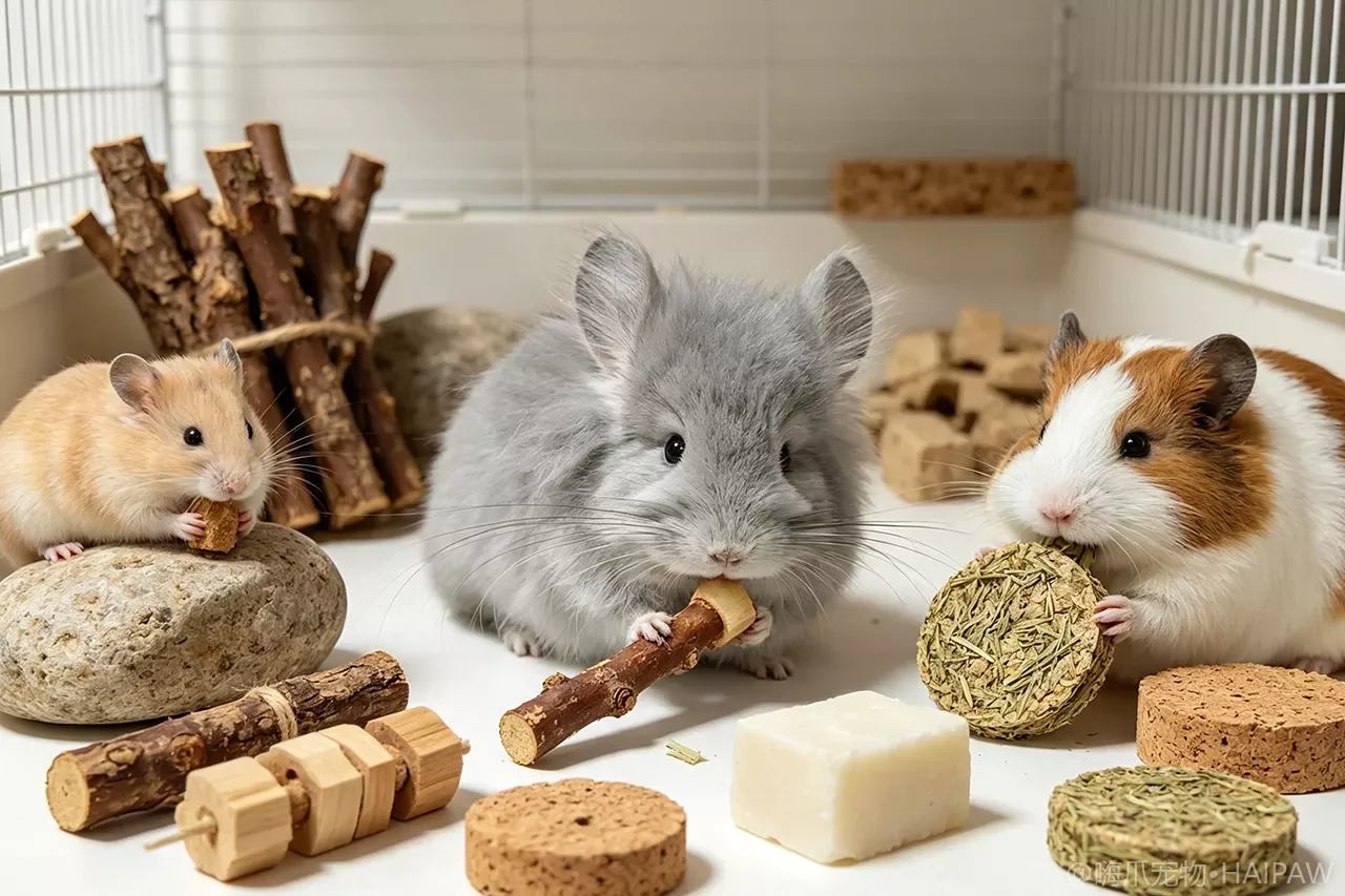 小宠磨牙用品怎么选？分物种的磨牙材料安全对比与自制方案
