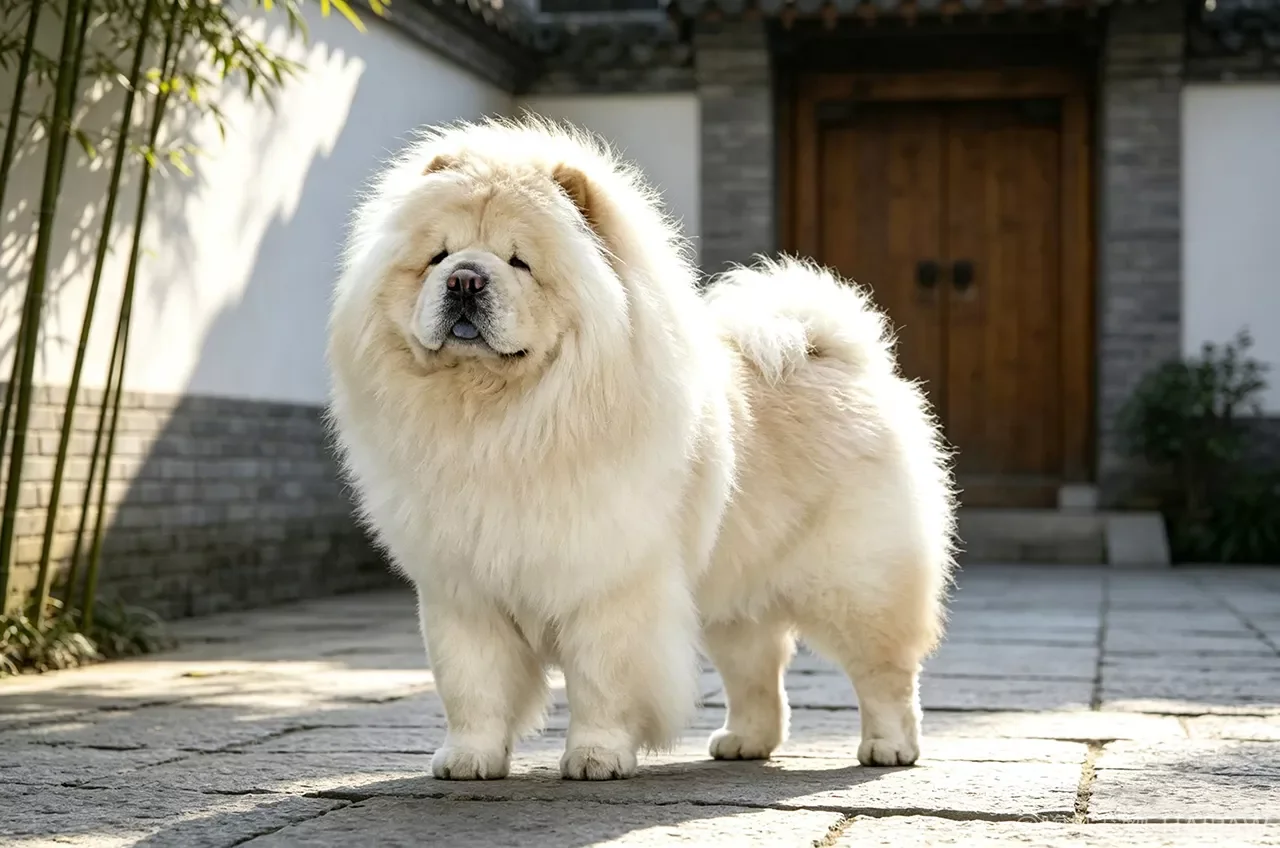 松狮犬品种图鉴：性格、饲养难度与适合人群全解析