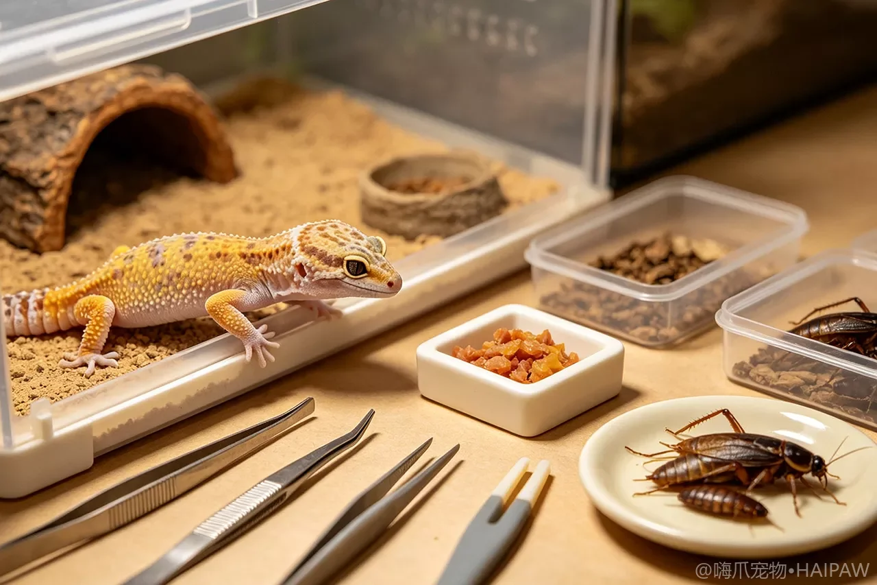 爬宠活饵投喂钳选多长的才安全？镊子材质长度与防滑设计实测