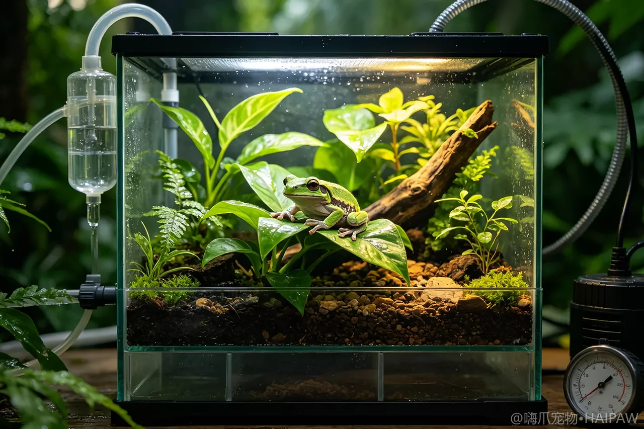 雨林物种饲养箱怎么搭?喷淋系统与排水层的三层结构搭建方案 雨林物种饲养箱怎么搭?喷淋系统与排水层的三层结构搭建方案