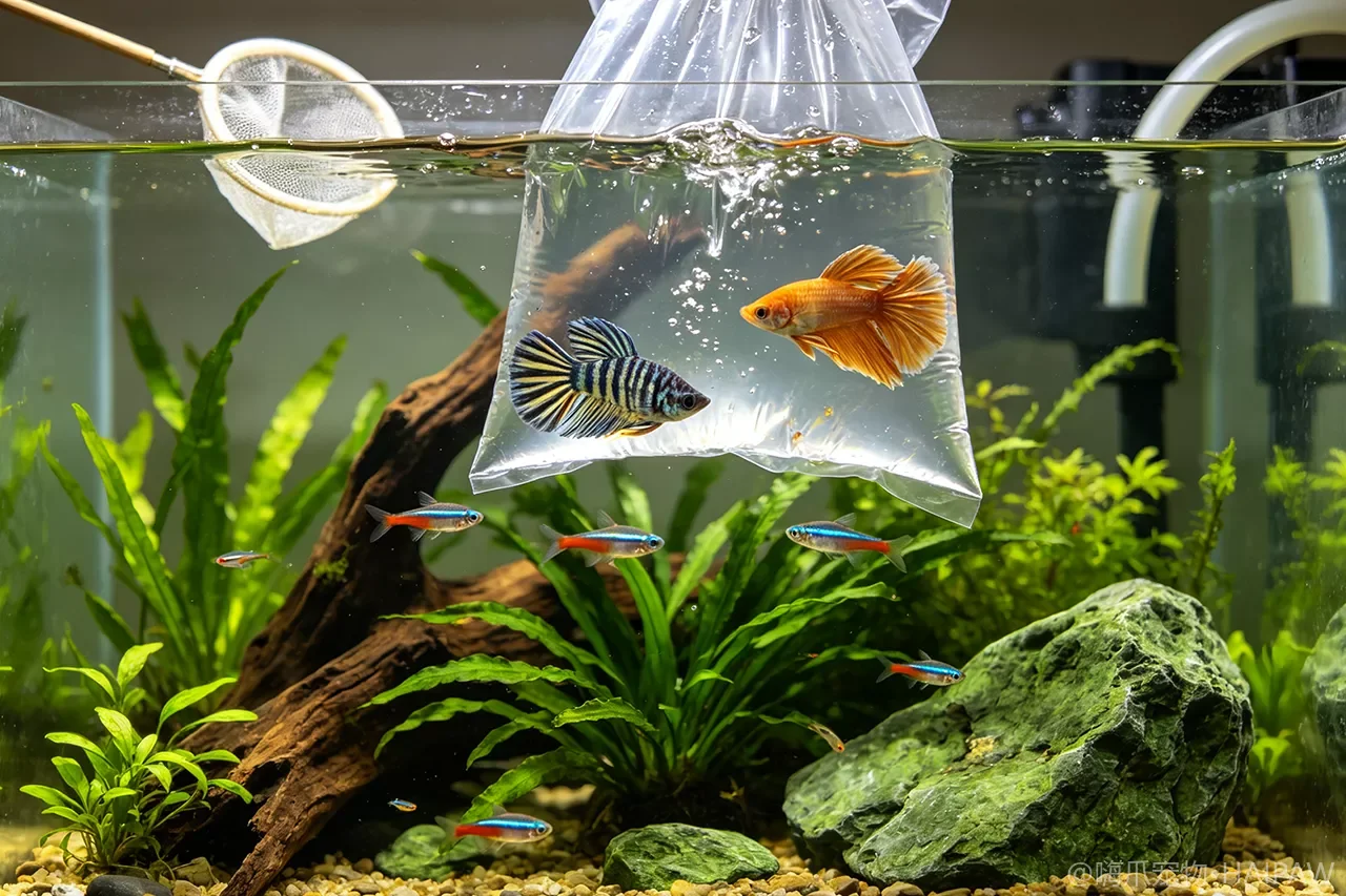 新鱼入缸死得最快的是第一晚，过水流程做对能救回八成