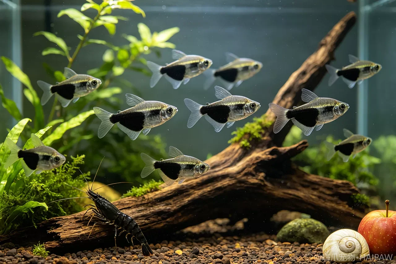 黑裙鱼好养还是难养？这种"老三样"热带鱼的入门门槛到底在哪