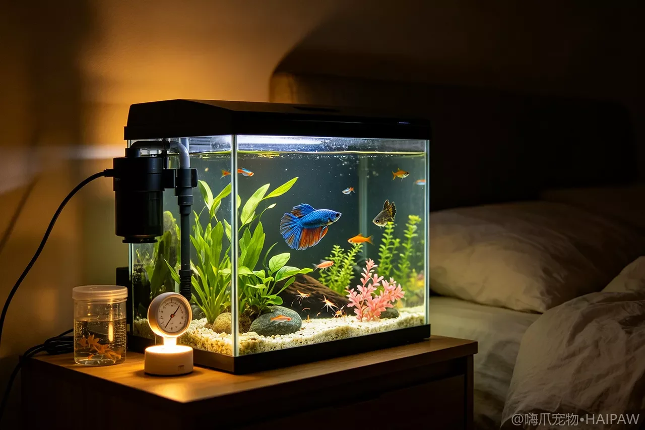 鱼缸能养在卧室里吗？夜间噪音与湿度对睡眠环境的影响评估