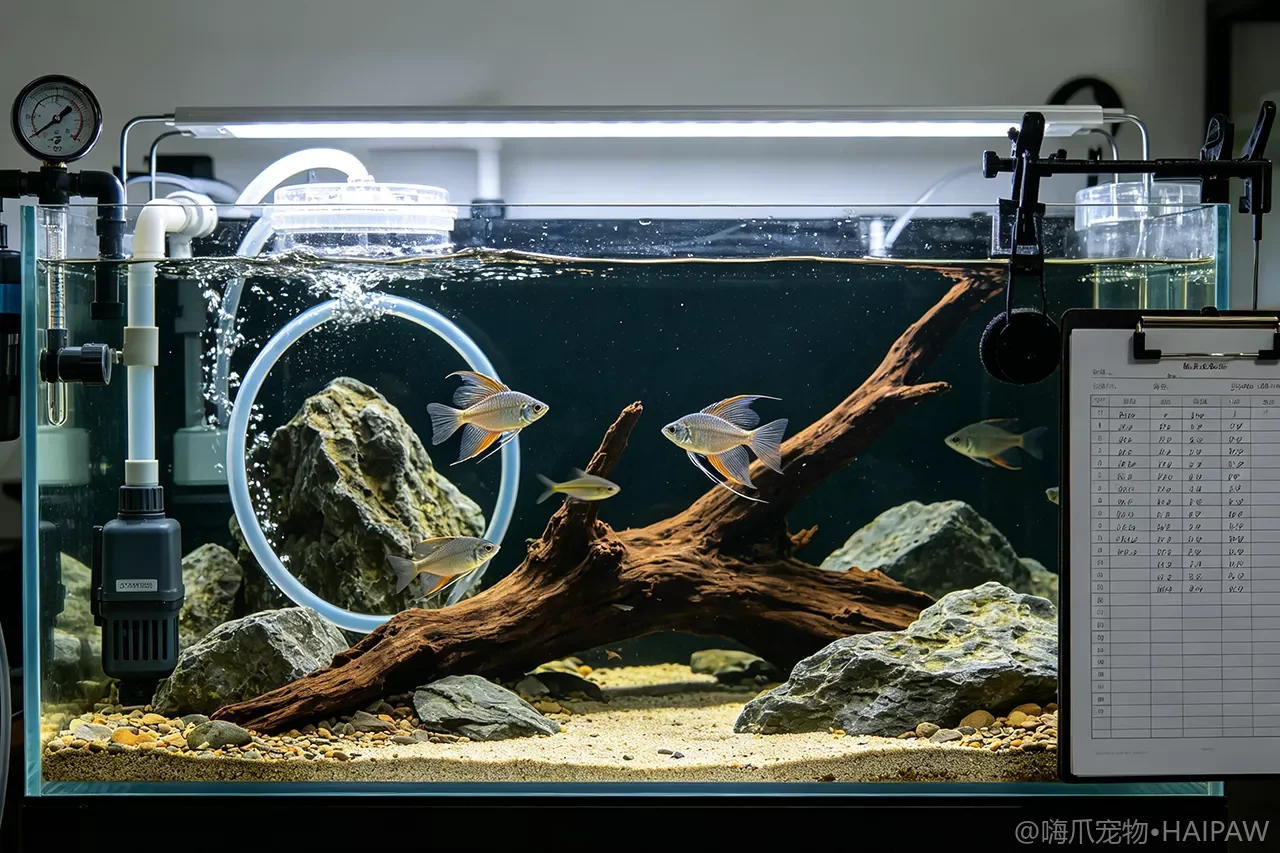 飞凤鱼对水流要求有多高？中层游弋型鱼的水流与溶氧管理