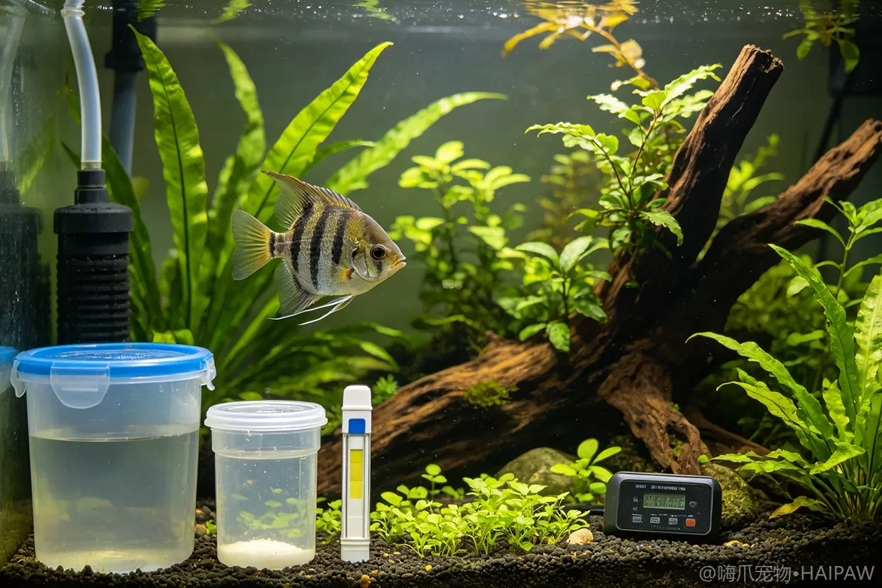一眉道人鱼对水质波动为什么这么敏感?群游之王的水质管理要点 一眉道人鱼对水质波动为什么这么敏感?群游之王的水质管理要点