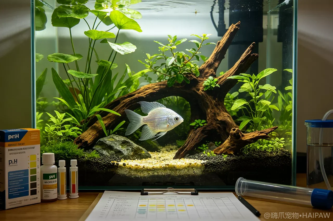 珍珠鱼身上的珠点消失了是怎么回事？水质参数对珍珠鱼体色的影响