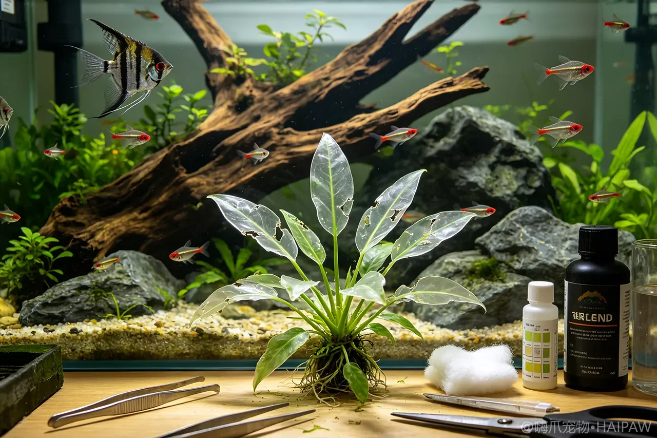 铁皇冠水草叶子透明了还能救吗？铁皇冠常见问题与抢救方案