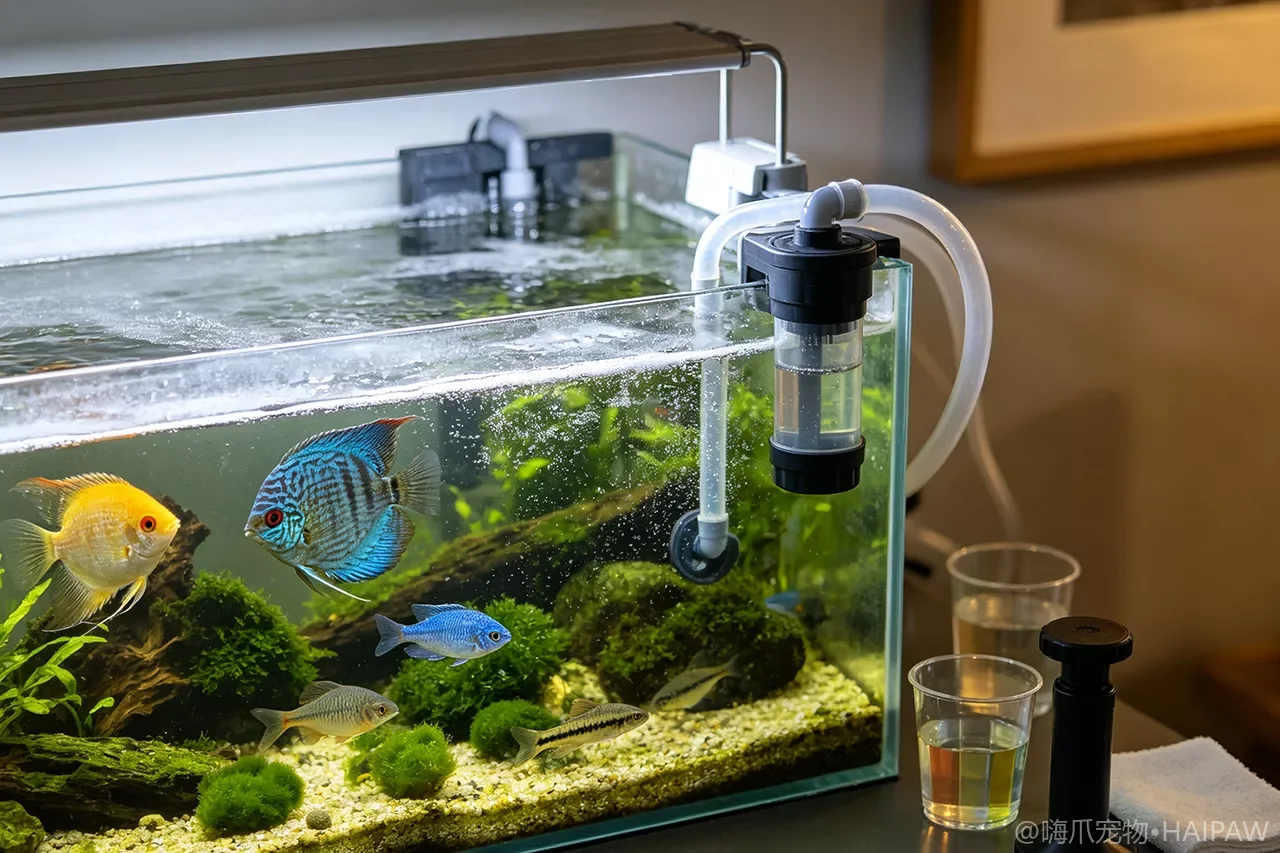 鱼缸水面那层油膜到底要不要管？除油膜器的必要性评估与选购指南