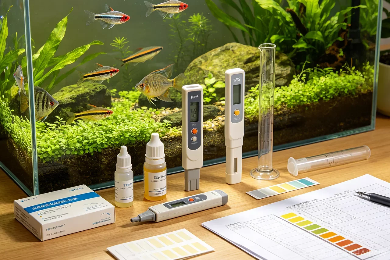 试纸、试剂还是电子笔？水族水质检测工具选购与使用对比